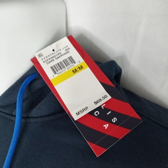 PERRY ELLIS HOODIE ADULT MEN SIZE MEDIUM NEW - Picture 3 of 4